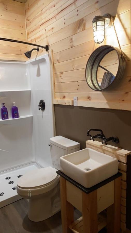 Smoky Hollow Outdoor Resort Covered Wagon セバービル エクステリア 写真