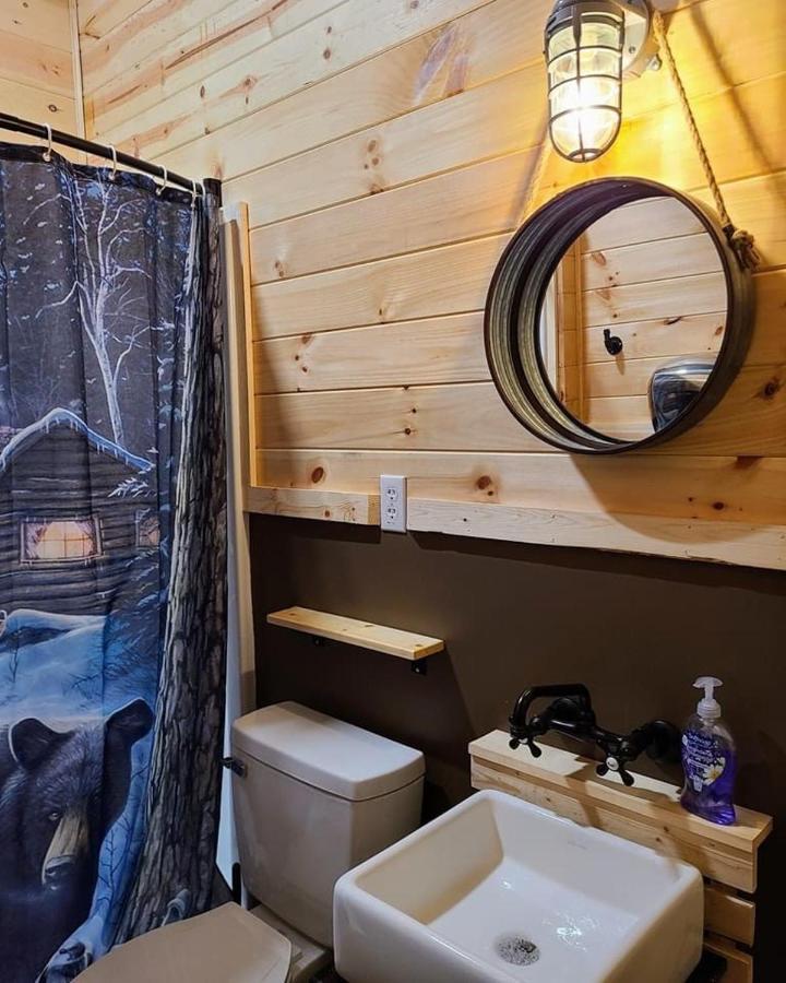 Smoky Hollow Outdoor Resort Covered Wagon セバービル エクステリア 写真